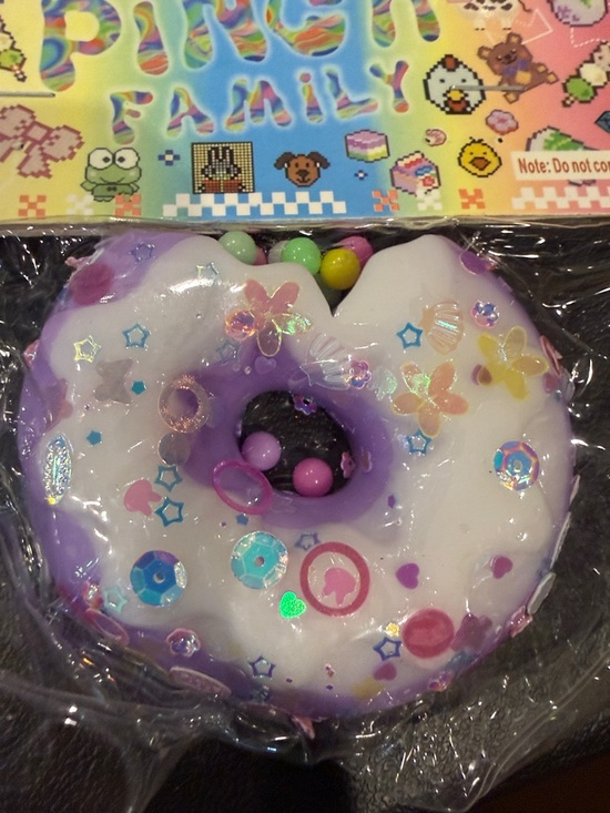 SQUISH Accessories - Purple TABA Donut Squish - No Cancels